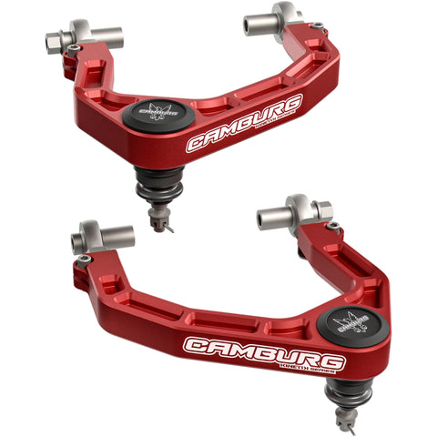 Camburg 21'-25' Bronco KINETIK Series Red X-Joint XL Upper Control Arm Kit