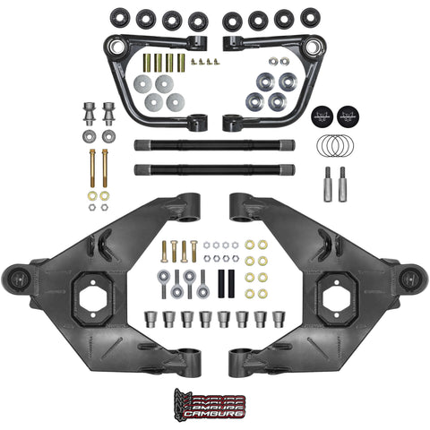 Camburg Engineering 2021-2025 Ford Bronco Excludes Raptor Uniball Trail Series Long Travel Ki CAM-110243-UC
