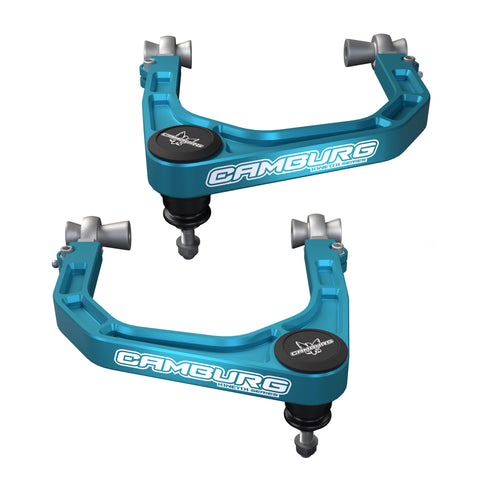Camburg 22'-25' Bronco Raptor KINETIK Series Blue X-Joint XL Upper Control Arm Kit