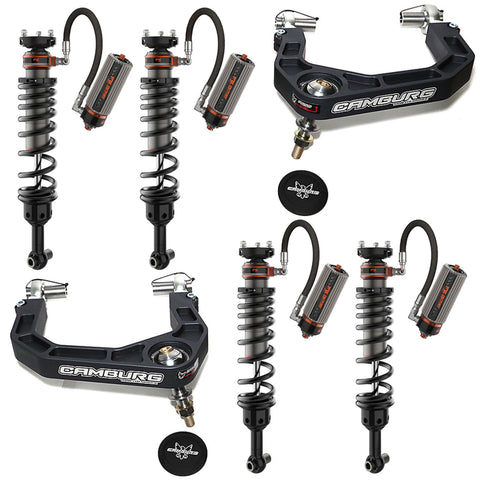 Camburg Engineering 2021-2025 Ford Bronco Excludes Raptor FOX 3.0 Performance DSC KINETIK Series Lift Kit CAM-110270-K
