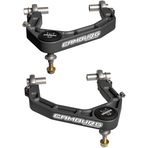 Camburg 24'-25' Ranger Raptor KINETIK Series Gray Uniball Upper Control Arm Kit
