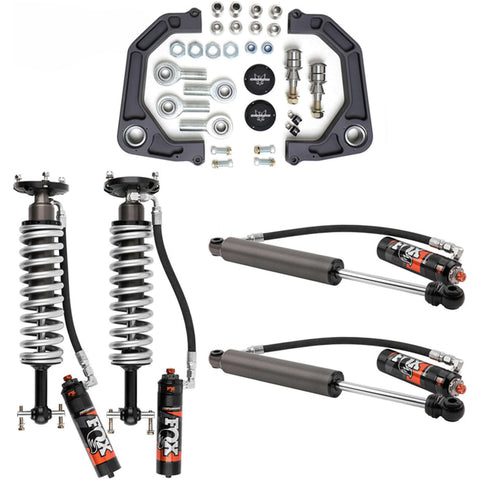 Camburg Engineering 2WD/4WD 2019-2024 Chevrolet Silverado 1500 | GMC Sierra 1500 Excludes Trail Boss/AT4 FOX 2.5 Elite DSC KINETIK Series Lift Kit CAM-210088-K