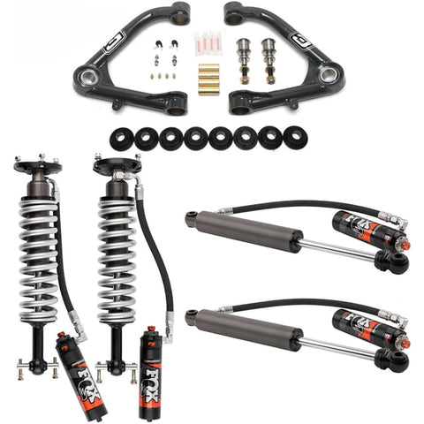 Camburg Engineering 4WD 2019-2024 Chevrolet Silverado 1500 | GMC Sierra 1500 Trail Boss/AT4 FOX 2.5 Elite DSC Lift Kit CAM-210097-U