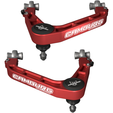 Camburg 19'-25' Silverado 1500 | 19'-25' Sierra 1500 KINETIK Series Red X-Joint XL Upper Control Arm Kit