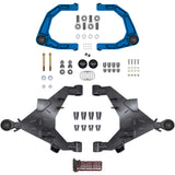 Camburg Engineering 2WD/4WD 2022-2025 Toyota Tundra Blue KINETIK Uniball Trail Series Long Travel Kit CAM-310217-K-BLU