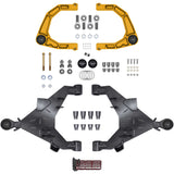 Camburg Engineering 2WD/4WD 2022-2025 Toyota Tundra Gold KINETIK Uniball Trail Series Long Travel Kit CAM-310217-K-GLD