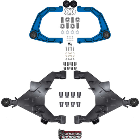 Camburg Engineering 2WD/4WD 2022-2025 Toyota Tundra Blue KINETIK X-Joint XL Trail Series Long Travel Kit CAM-310217-KX-BLU