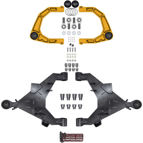 Camburg Engineering 2WD/4WD 2022-2025 Toyota Tundra Gold KINETIK X-Joint XL Trail Series Long Travel Kit CAM-310217-KX-GLD