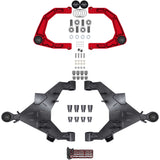 Camburg Engineering 2WD/4WD 2022-2025 Toyota Tundra Red KINETIK X-Joint XL Trail Series Long Travel Kit CAM-310217-KX-RED