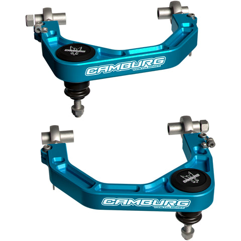 Camburg 22'-25' LX600 | 24'-25' GX550 | 25' 4Runner | 24'-25' Land Cruiser | 24'-25' Tacoma KINETIK Series Blue X-Joint XL Upper Control Arm Kit