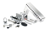 180 Hitch Chrome Ball 10" Drop Hitch With 2.5" Shank Keyed Alike WS05 WS11 WS12 Included