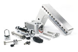 180 Hitch Chrome Ball 10" Drop Hitch With 3" Shank- Keyed Alike WS05 WS11 WS12 Included