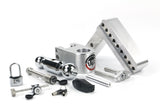 180 Hitch Chrome Ball 6" Drop Hitch With 2" Shank Keyed Alike WS05 WS11 WS12 Included