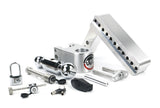 180 Hitch Chrome Ball 8" Drop Hitch With 2" Shank Keyed Alike WS05 WS11 WS12 Included
