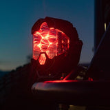 LP6 Pro LED Auxiliary Light Pod (Light Pattern: Driving/Combo; Color: Clear; Backlight: Red)