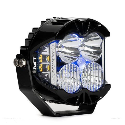 LP4 Pro LED Auxiliary Light Pod (Light Pattern: Driving/Combo; Color: Clear; Backlight: Blue)