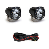 S1 Black Laser Auxiliary Light Pod Pair