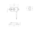 LED Dome Light With Switch (Blue)