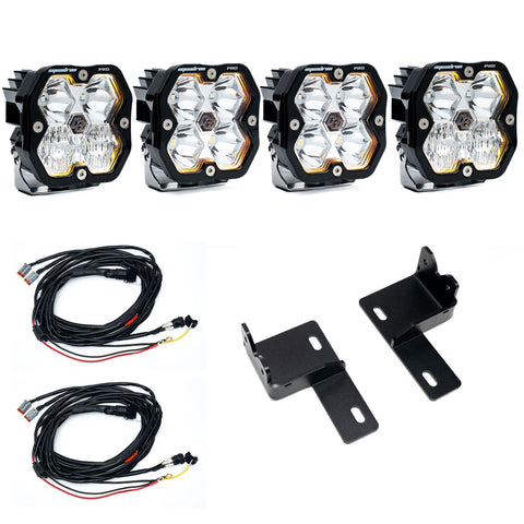 Squadron 2.0 Pro Behind-the-Grille Light Kit - Toyota 2025-26 4Runner (Multi Pattern; Clear)