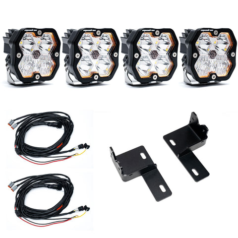 Squadron 2.0 Sport Behind-the-Grille Light Kit - Toyota 2025-26 4Runner (Multi Pattern; Clear)
