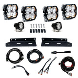 Squadron 2.0 Pro/S1 Fog Pocket Light Kit - Ford 2021-26 F-150 Raptor (Multi Pattern; Clear)
