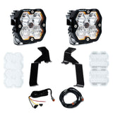 Squadron 2.0 Pro A-Pillar Light Kit - Ford 2021-26 F-150 Raptor  2024-26 F-150 Raptor 37/R (Driving Combo; Clear)