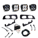 Squadron 2.0 Pro/Squadron SAE Dual Fog Pocket Light Kit - Ford 2023-26 F-250/350 Super Duty (Multi Pattern; Clear; Toggle)