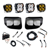 2020-2022 Ford Super Duty  Dual Fog Pocket Kit  Squadron 2.0 SAE/Sport  Amber/Clear  SAE Fog