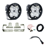 2018-2026 Jeep JL/JT  20-26 Gladiator  Fog Pocket Kit  Squadron-R Sport 2.0  Clear  WC