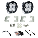 2018-2026 Jeep JL/JT  20-26 Gladiator  Fog Pocket Kit; OE Sahara Bumper  Squadron-R Pro 2.0  Clear  WC