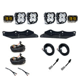 2017-2020 Ford Raptor  Fog Pocket Kit Sportsman  Squadron SAE 2.0/S2  Baja Amber  SAE Fog