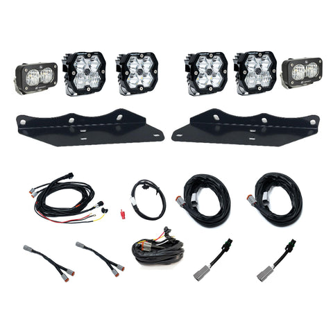 2017-2020 Ford Raptor  Fog Pocket Kit  Squadron Pro 2.0/S2  Clear  Multi Patterns