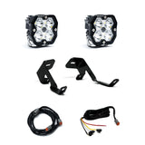 2015-2020 Ford F-150  17-20 Raptor  A-Pillar Kit  Squadron Sport 2.0  Clear  Spot