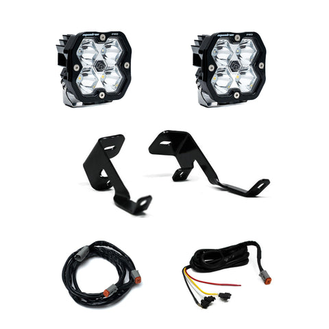2015-2020 Ford F-150  17-20 Raptor  A-Pillar Kit  Squadron Pro 2.0  Clear  Spot