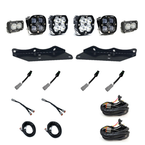 Ford  Raptor (17-20)  Squadron 2.0 Sport Spot Clear  Squadron 1.0 SAE Clear  S2 Sport W/C Clear  Fog Pocket Kit.
