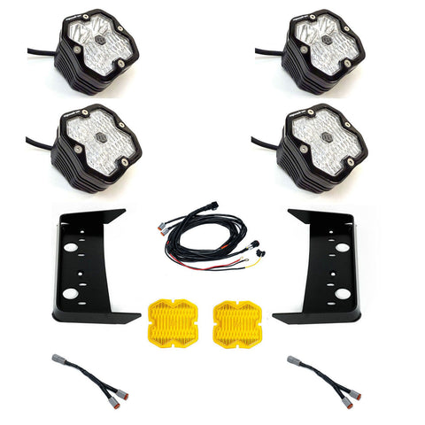 Squadron 2.0 Sport Vent Kit - Toyota 2022-26 Tundra (Multi Pattern; Clear)