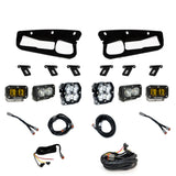Ford  Bronco (21-26) S2 SAE Amber  S2 Pro D/C Clear  Squadron 2.0 Pro Spot Clear  FPK Steel Bumper W/ Upfitter