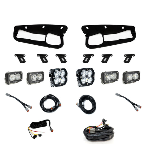 Ford  Bronco (21-26) S2 Sport D/C Clear  S2 Sport W/C Clear  Squadron 2.0 Pro Spot Clear  FPK Steel Bumper W/ Upfitter