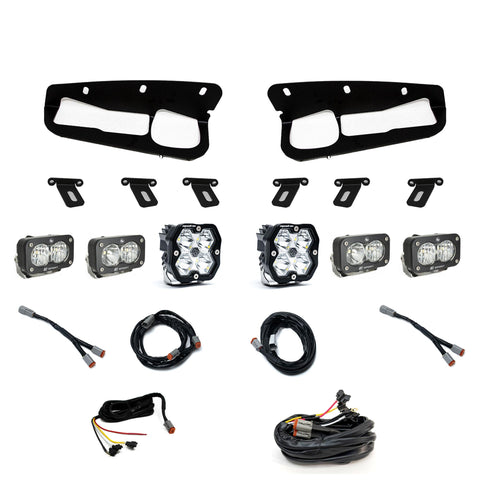 Ford  Bronco (21-26) S2 Sport D/C Clear  S2 Sport W/C Clear  Squadron 2.0 Spot Spot Clear  FPK Steel Bumper W/ Upfitter