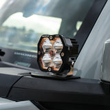 Ford Bronco (21-26)  Bronco Raptor (22-26)  A-Pillar Kit Toggle  Squadron Pro 2.0  Clear  Spot