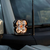 Ford Bronco (21-26)  Bronco Raptor (22-26)  A-Pillar Kit Toggle  Squadron Sport 2.0  Clear  Spot