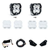 Ford Bronco (21-26)  Bronco Raptor (22-26)  A-Pillar Kit Upfitter  Squadron Sport 2.0  Clear  Spot