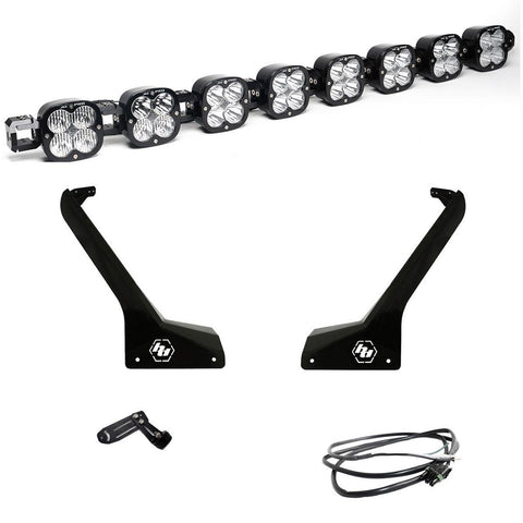 XL Pro Linkable Roof Mount Kit - '20-26 Gladiator / '18-26 Wrangler JL (Multi-Pattern; Clear; Upfitter Wiring)