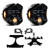 DOT LP6 LED Headlight Kit - 2015-2024 Harley Davidson Road Glide (Amber)