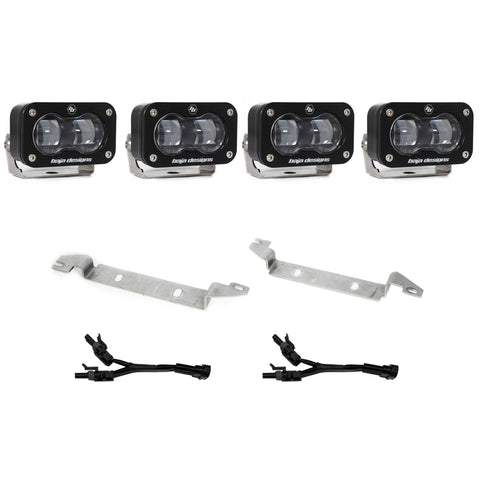 S2 SAE OEM Fog Light Replacement Kit - 2025-2026 Toyota 4Runner  Non-TRD Pro (Clear)