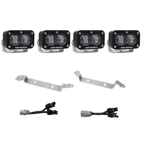 S2 SAE OEM Fog Light Replacement Kit - 2025-2026 Toyota 4Runner NOTE: TRD Pro/Trailhunter (Clear)