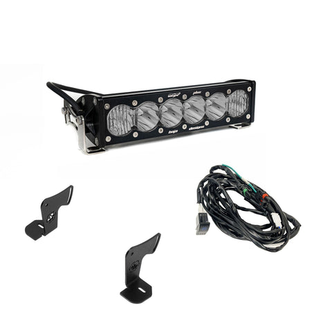 OnX6+ 10" Light Bar Hood Mount Kit - Polaris 2025 RZR Pro-R; Pro-S; Pro-XP  Clear