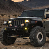 DOT LP6 LED Headlight Kit - Jeep 2018-2026 Wrangler JL; 2020-2026 Gladiator JT; NOTE W/LED Headlights (White)