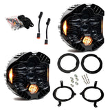 DOT LP6 LED Headlight Kit - Jeep 2018-2026 Wrangler JL; 2020-2026 Gladiator JT; NOTE W/Halogen Headlights (Amber)