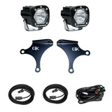 S1 Knuckle Pods Light Kit - 1984-2006 Jeep TJ/XJ/YJ/ZJ Wrangler/Cherokee (Clear)